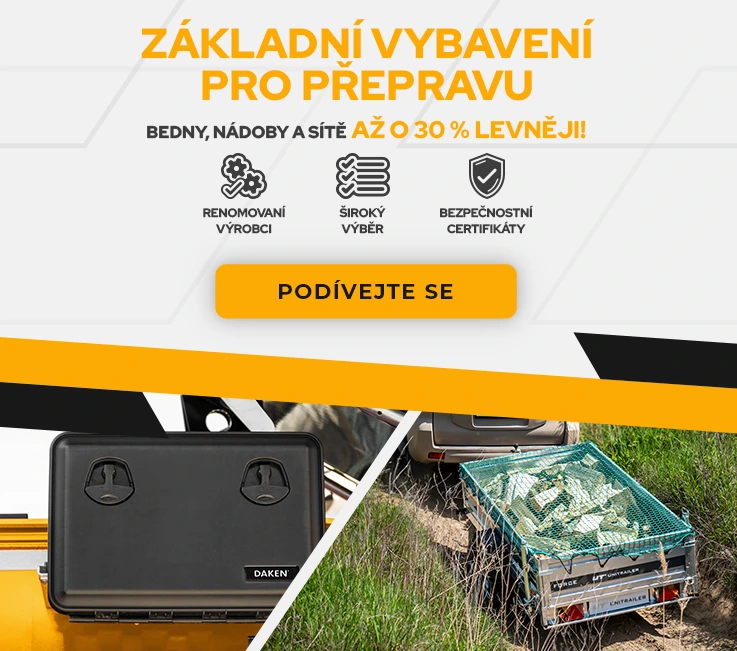 Základní vybavení pro přepravu