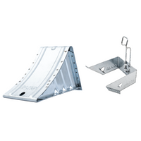 Klín pod kola s montážním držákem AL-KO UK36 v: 161 mm