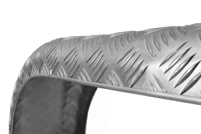 Tandemový blatník pro přívěs 13-14" DOMAR D29250, plochý podběh kola 1500/220 mm