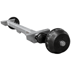 Brzděná náprava KNOTT VGB18MV pro přívěs/nosič 1800 kg 1400 mm 1900 mm 5x112