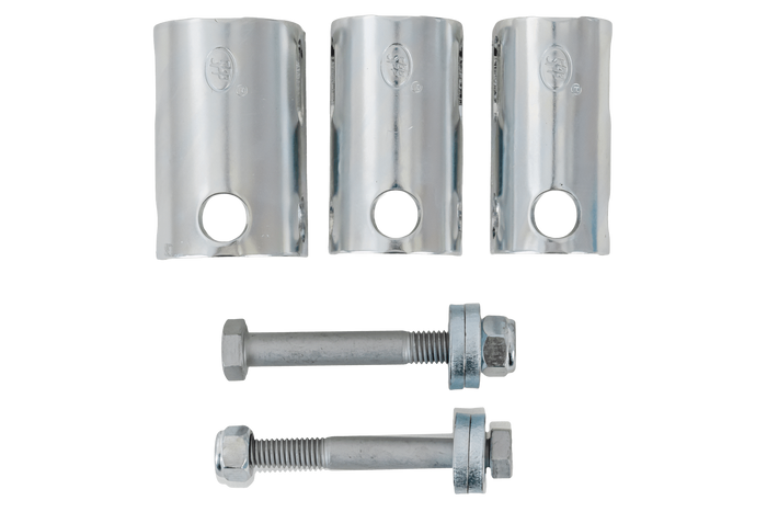 Kulové tažné zařízení STEELPRESS BC-3000.1D-00-00+Z3 pro přívěs o hmotnosti 3000 kg s trubkovou ojí 35-50 mm