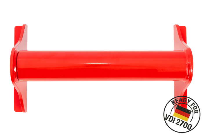 Zámek kol PRAMAR Radstopper VDI 2700 červený pro odtahovku - nastavitelný, univerzální