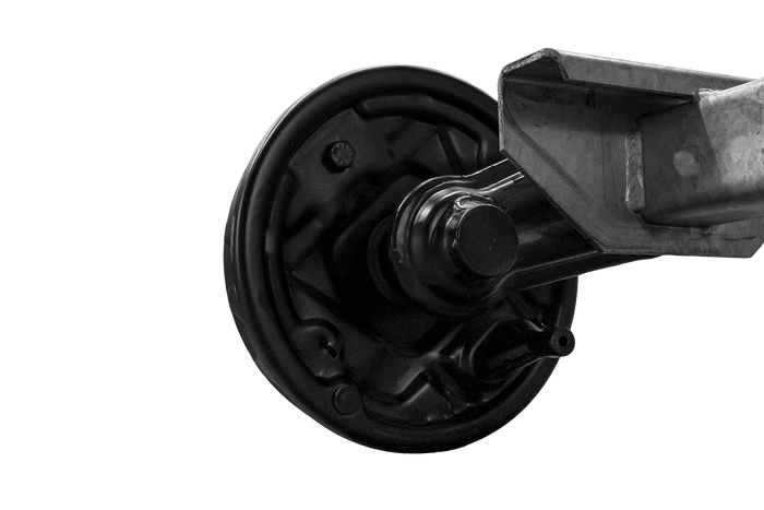 Brzděná náprava KNOTT VGB18MV pro přívěs/nosič automobilů 1800 kg 1750 mm 2220 mm 5x112
