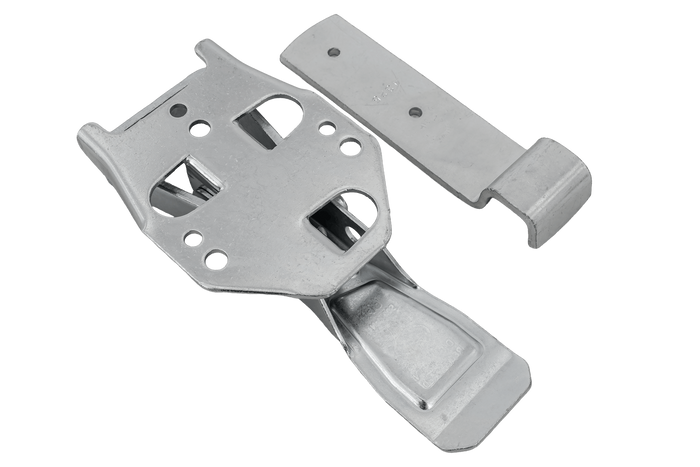 Boční tažné zařízení s upevňovacím prvkem STEELPRESS ZB-04C+Z-01A pro úplné uzavření boku přívěsu