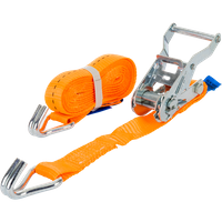 UNITRAILER 4m/25mm/1t oranžový přepravní pás s napínákem
