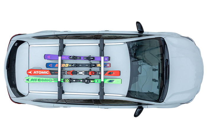 Inter Pack Frostline 4 - hliníkový držák pro 4 páry lyží nebo 2 snowboardy