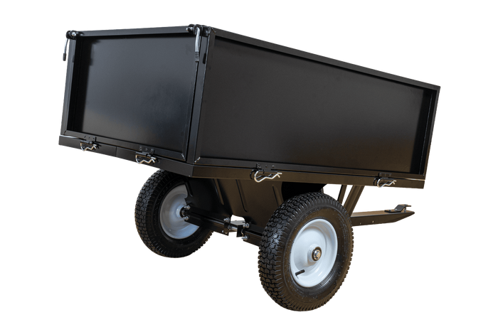 Zahradní přívěs za traktor, čtyřkolku UNITRAILER sklápěcí vozík 225 kg 1030x700 mm