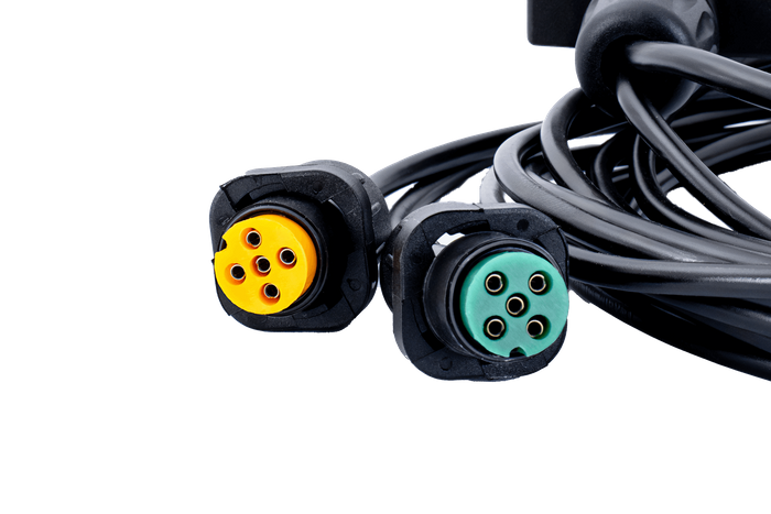 Zadní světla ASPÖCK MULTIPOINT V + kabelový svazek MANTES 4m 7PIN