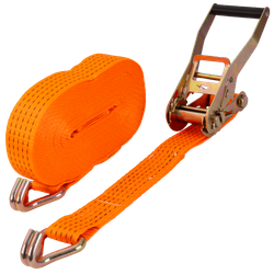 UNITRAILER 15m/50mm/5t oranžový přepravní pás s napínákem