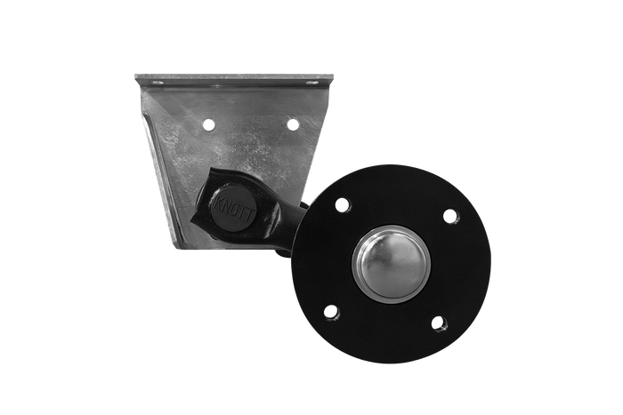 Nebrzděná náprava KNOTT VG7-L pro přívěs 750 kg 1360 mm 1676 mm 4x130
