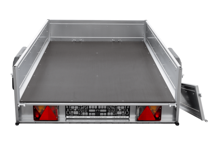 Jednonápravový přívěs na pružinách 200x125 UNITRAILER GARDEN 201/R KIPP