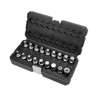 Sada klíčů na olejové zátky YATO YT-05991, 18 hlavic