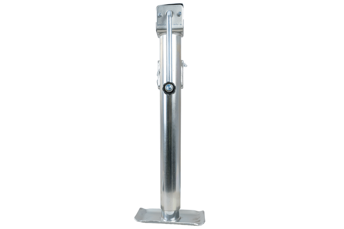 Podpěra kliky UNITRAILER TJ5002 pro plošinový přívěs o hmotnosti 1300 kg