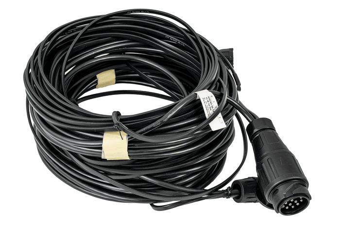 Elektroinstalace MANTES, svazek tažného vozidla, 12 m, zástrčka 13 PIN, bajonety 2x 8 PIN
