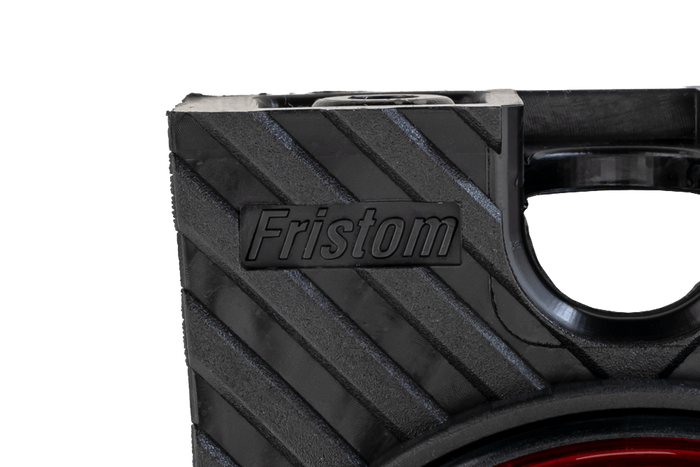 FRISTOM FT-059 LED univerzální obrysová svítilna červená s úhlovým držákem