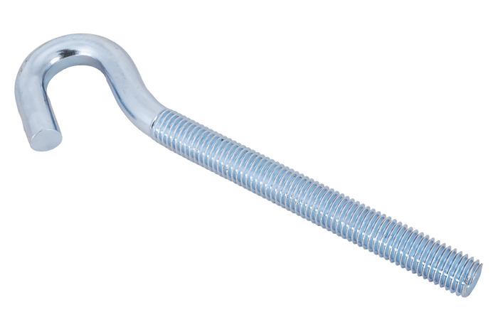 Stavební hák DROMET HZ M12x165 s otevřeným koncem (zahnutý)