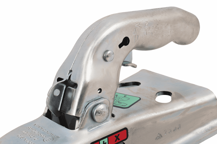 Kulové tažné zařízení KNOTT 6E0071.001 pro přívěs o hmotnosti 750 kg s ojí typu V