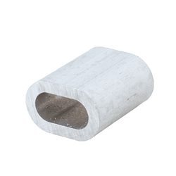 Hliníková spojka pro lana DROMET ZLA.6, objímka pro lana 6 mm