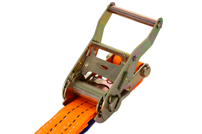 UNITRAILER 8m/35mm/2t oranžový přepravní pás s napínákem