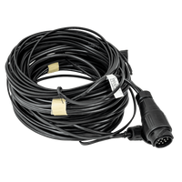 Elektroinstalace MANTES, svazek tažného vozidla, 12 m, zástrčka 13 PIN, bajonety 2x 8 PIN