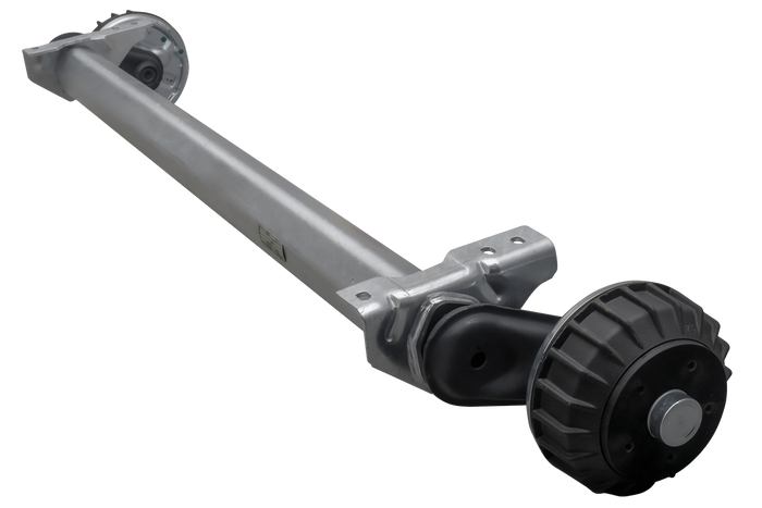 AL-KO COMPACT brzděná náprava pro přívěs / odtahový vůz 1500kg 1300mm 1750mm 5x112