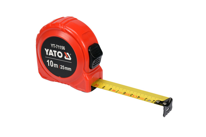 Skládací svinovací metr YATO YT-71156 10m x 25mm