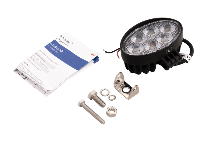 LED pracovní reflektorová svítilna TT TECHNOLOGY TT.13325 24xLED 1920lm oválná