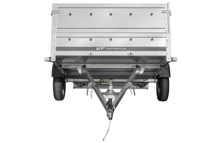 Přívěs za auto 264x150 UNITRAILER GARDEN 265 KIPP s bočnicemi BIS