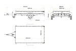 Jednonápravový přívěs na pružinách 264x150 UNITRAILER GARDEN 265/R KIPP s rámem H-0 a šedým krytem