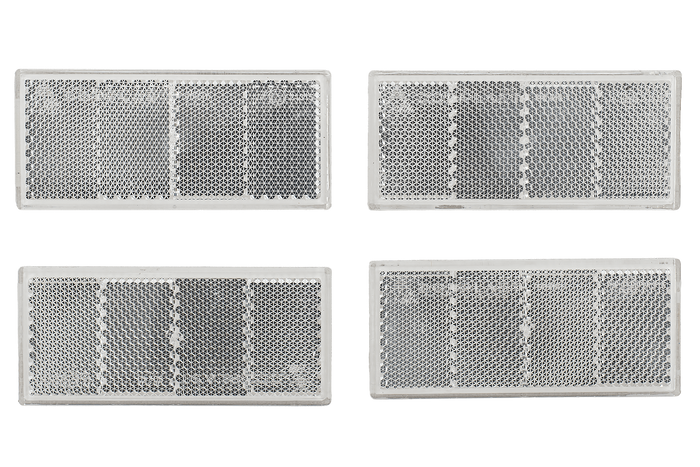 Sada 4 x odrazka bíla pro přívěs