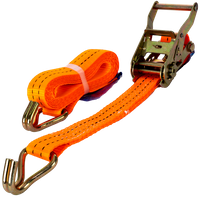 UNITRAILER 3m/35mm/2t oranžový přepravní pás s napínákem