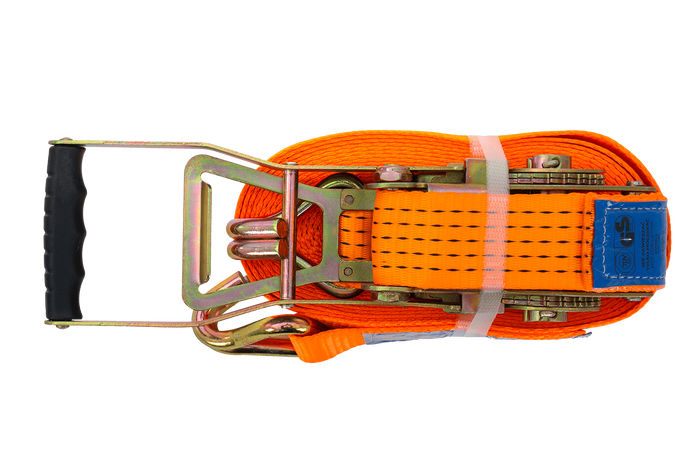 UNITRAILER ERGO 10m/50mm/5t oranžový přepravní pás s napínákem