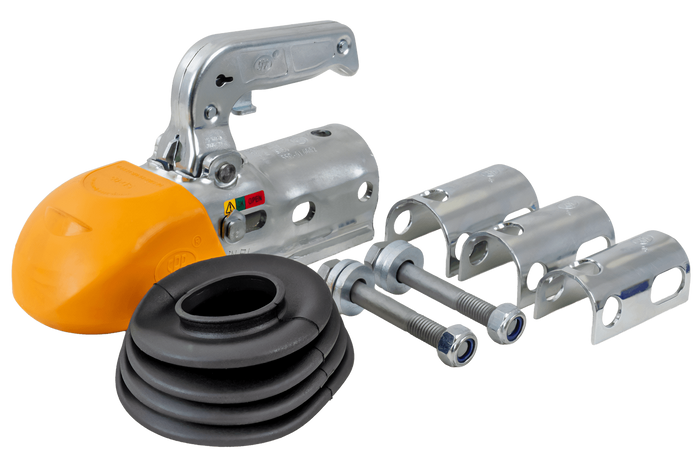 Kulové tažné zařízení STEELPRESS BC-3000.1D-00-00+Z3 pro přívěs o hmotnosti 3000 kg s trubkovou ojí 35-50 mm