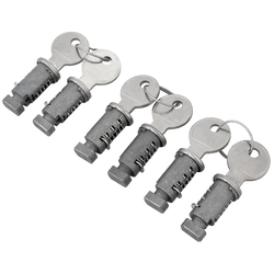 Sada zámků a klíčů Atera (6 dílů + 2 klíče) 083011