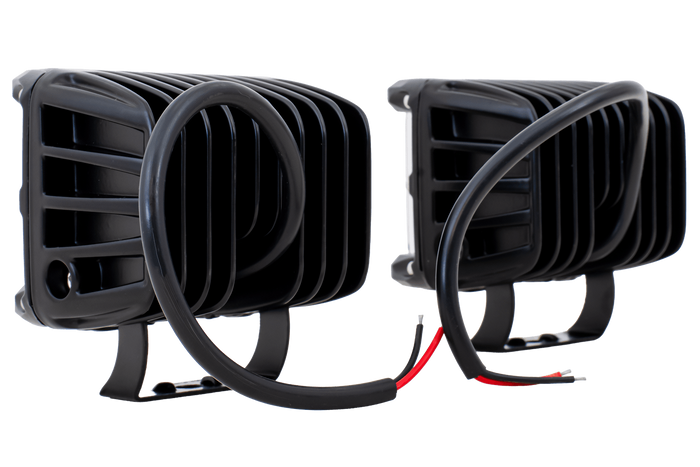 Sada dvou LED pracovních svítilen, reflektor TT TECHNOLOGY TT.13209 12xLED 2200lm