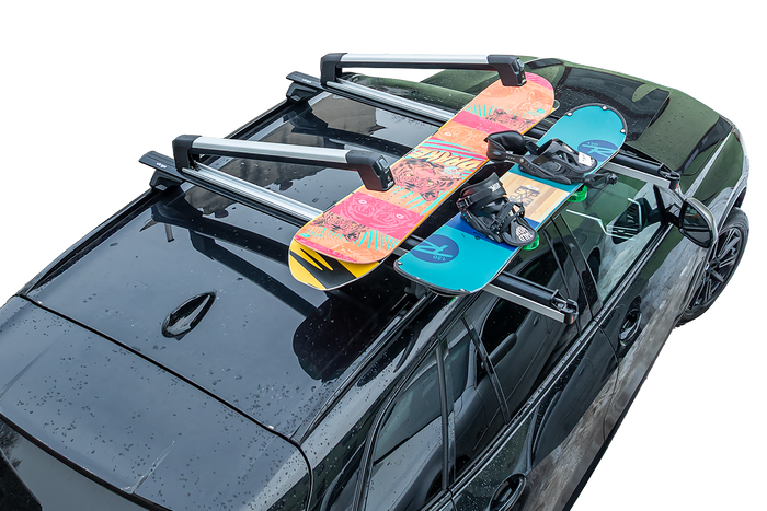 Inter Pack Frostline 6 - výsuvný hliníkový držák pro 6 párů lyží nebo 4 snowboardy