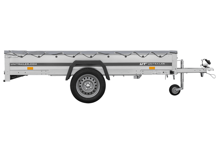 Lehký přívěs 264x125 UNITRAILER GARDEN 264 KIPP s H-0 rámem a šedým krytem