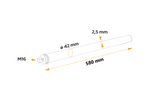 Rovná trubka pro montáž blatníku DOMAR DK8020, průměr konzoly 42 mm, délka 580 mm