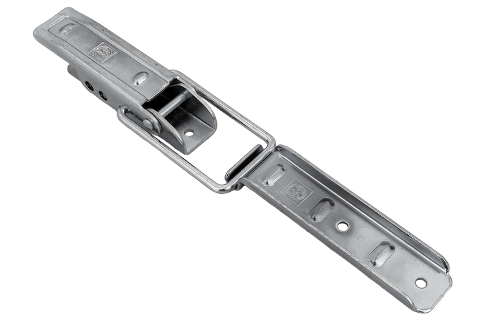 Boční tažné zařízení s přezkou WINTERHOFF BV 10-2 + kompletní boční uzávěr přívěsu BVG 10-A