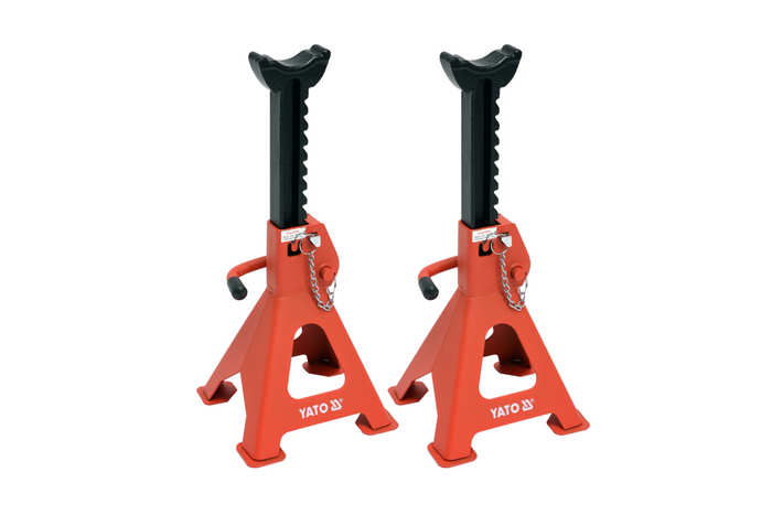 Sada dvou stojanů pro zvedáky automobilů YATO YT-17311 pro 3t zvedáky