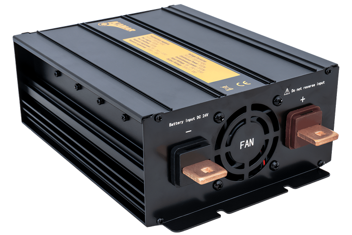 Měnič napětí 24V/230V (1000/2000W) KAMAR E1927