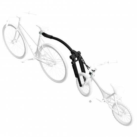 Trail Angel - Tažné zařízení pro dětské kolo - Černé