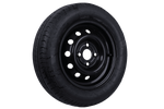 VÝSTUP Kolo přívěsu TYP LINGLONG 155/70 R13 75N RÁFEK UNITRAILER černý 4Jx13" 4x100 ET:30