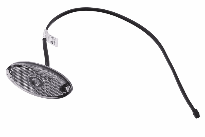 ASPÖCK FLATPOINT II LED obrysová lampa, bílá, univerzální