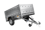 Lehký přívěs 200x125 UNITRAILER GARDEN 201 KIPP s bočnicemi BIS
