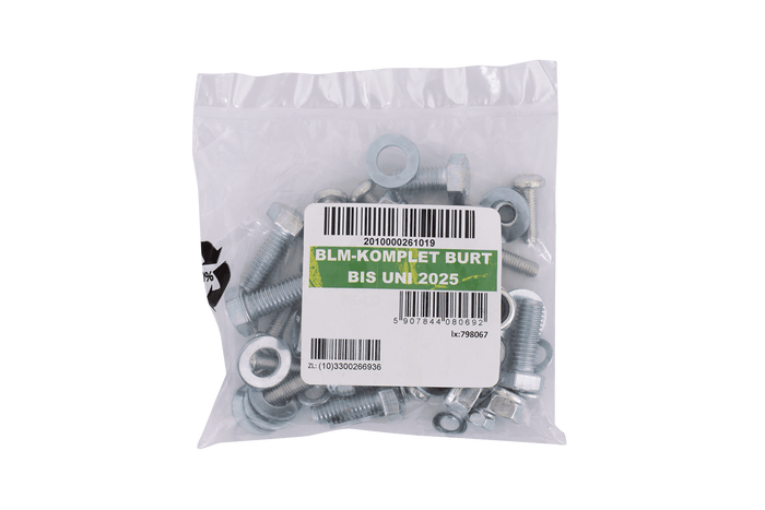 Sada montážních šroubů BIS MARCOPOL pro příborníky řady KIPP