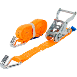 UNITRAILER 4m/25mm/1t oranžový přepravní pás s napínákem