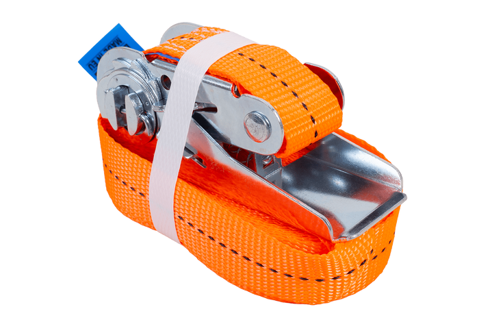 HILLS 5m/25mm/1t oranžový jednodílný popruh s napínačem