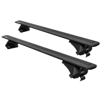 Střešní nosič Inter Pack Virgo IR 110 (G2) s integrovanými lyžinami (černý)