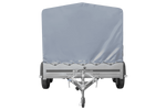 Dvounápravový přívěs 264x150 UNITRAILER GARDEN 265/2 KIPP s rámem H-1100 a šedým krytem